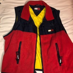 Tommy Hilfiger red vest